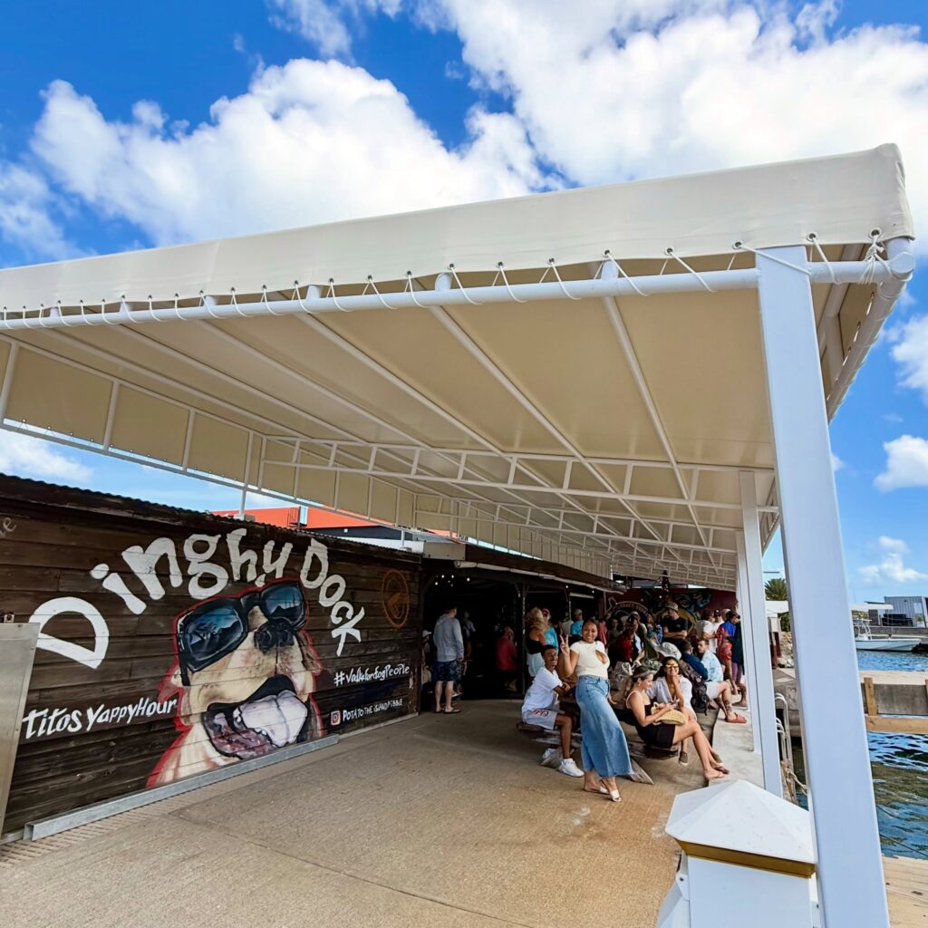 Dinghy Dock Sailors Bar St Maarten