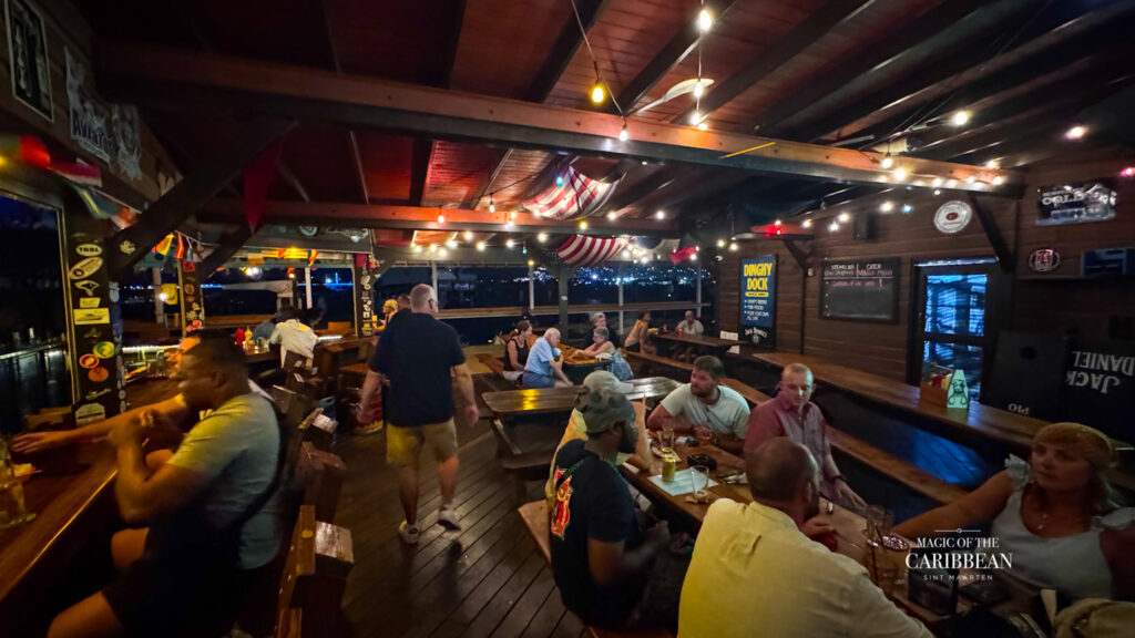 Dinghy Dock Sailors Bar St Maarten